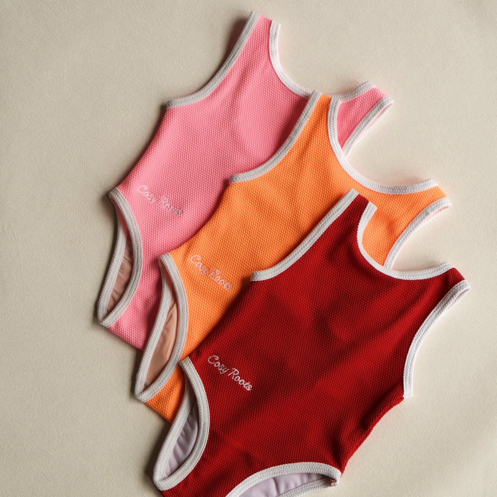 Sustainable Bathing Suit - Bright Orange