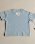 Organic Oversize Shirt - Dusty Blue - SALE