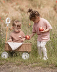 Organic Oversize Shirt - Walnut Apple - SALE
