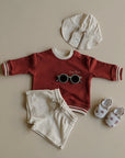 Family Sweatshirt - Vintage Red - SALE