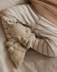 Organic Teddy Booties - Cream - SALE