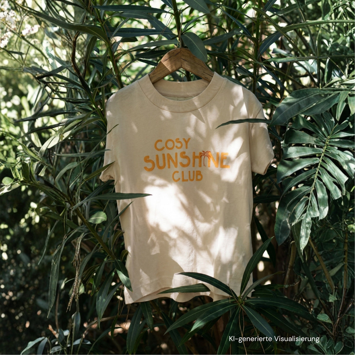 GOTS Organic Oversize Shirt - Cosy Sunshine Club