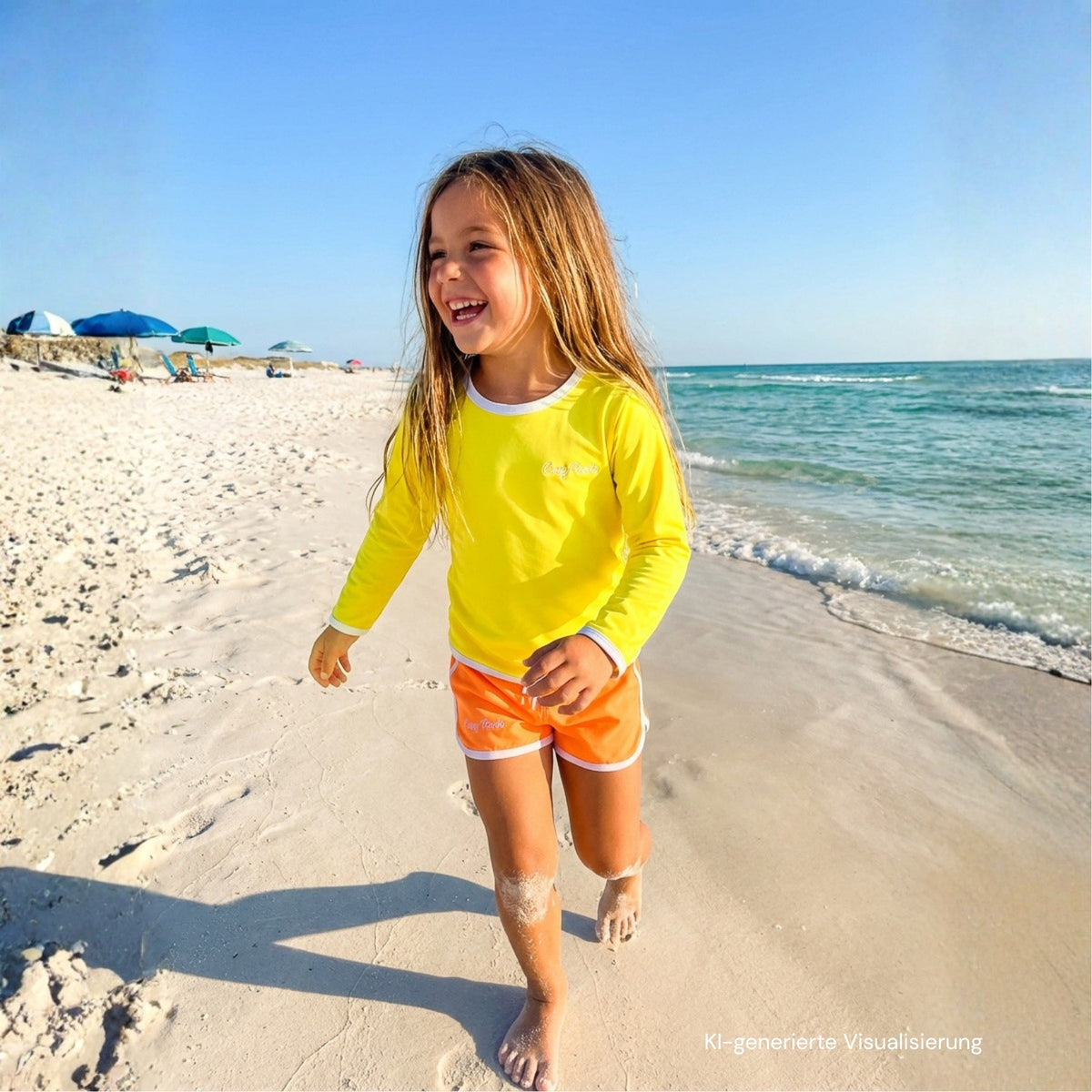 Sustainable UV Shirt - Bright Yellow (UV STANDARD 801)