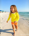 Sustainable UV Shirt - Bright Yellow (UV STANDARD 801)
