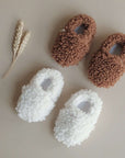 Vegan Shoes - Cosy Roots - Teddy Shoes - Chocolate