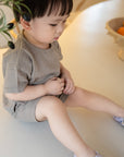 Organic Muslin Shorts - Caramel