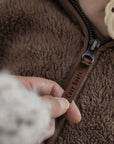 Organic Teddy Jacket - Mocha - SALE