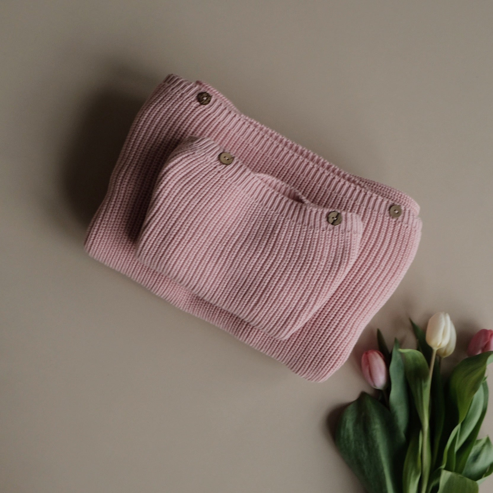 Organic MUM Knit Pulli - Candy Pink - Limited Edition!