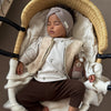Organic Knit Headband - Caramel