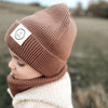 Organic Knit Beanie - Walnut - S A L E