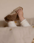 Vegan Shoes - Cosy Roots - Teddy Shoes - Chocolate