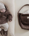 Organic Teddy Jacket - Mocha - SALE