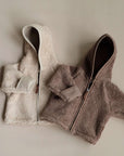 Organic Teddy Jacket - Mocha - SALE