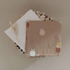 Organic Muslin Swaddle Set - Pure Apple/Sand - SALE