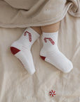 Organic Christmas Socks Red - 2 Pack