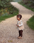 Organic Knit Headband - Chocolate Brown