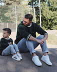 Family Sweatshirt - Vintage Green - SALE