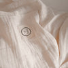Organic Muslin Swaddle - Sand - 120x120cm - SALE