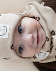 Organic Rib Beanie - Leo
