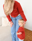 Family Sweatshirt - Vintage Red - SALE