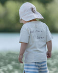 Organic Oversize Shirt - Sand Cookie Lover - SALE
