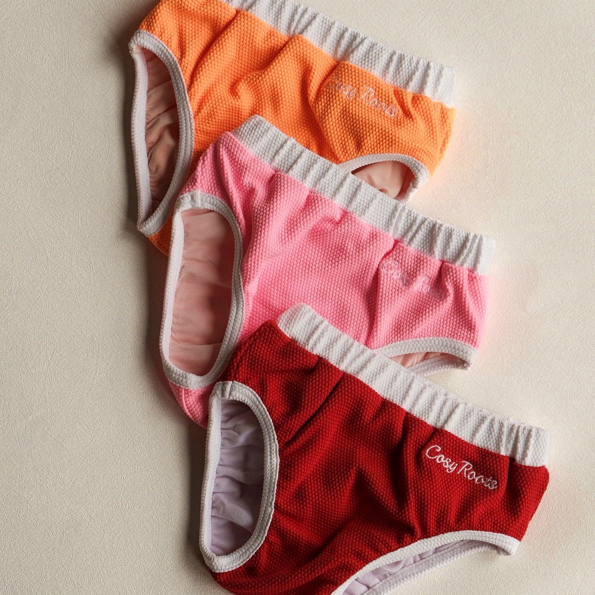 Sustainable Swimming Trunk - Red