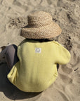 Organic Oversize Knit Pulli - Lemon Tonic