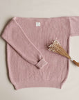 Organic Knit Pulli - MUM - Dusty Rose - REGULAR FIT