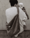 Organic Teddy Mum Bag - Mocha - SALE