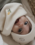 Organic Rib Scarf - Pure Lemon