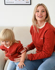 Family Sweatshirt - Vintage Red - SALE