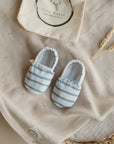 Vegan Shoes - Blue Striped