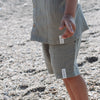 GOTS Organic Muslin Shorts - Khaki