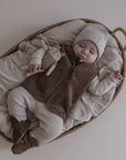 Organic Teddy Vest - Mocha - SALE