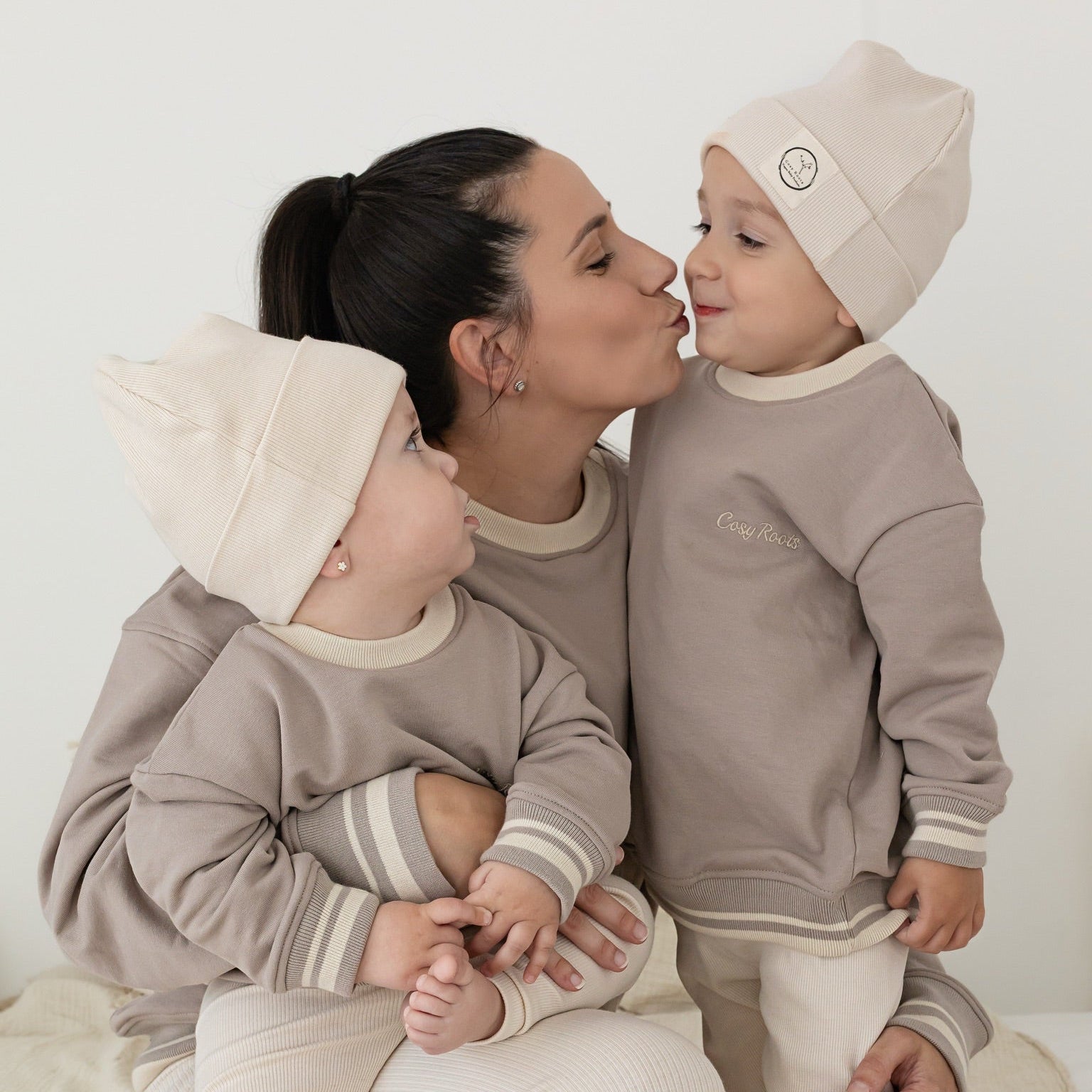 Family Sweatshirt - Caramel - SALE