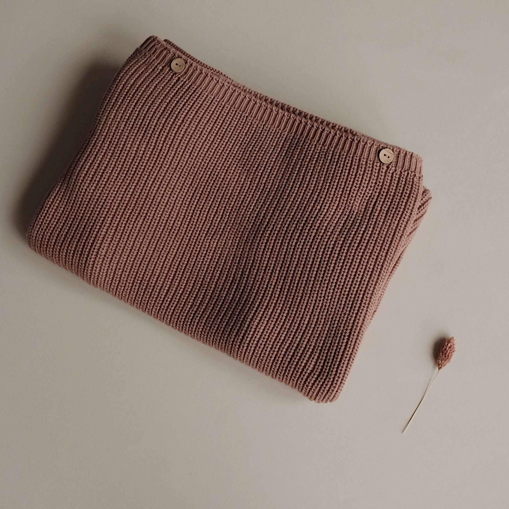 Organic Knit Pulli - MUM - Walnut - SALE - OVERSIZE FIT
