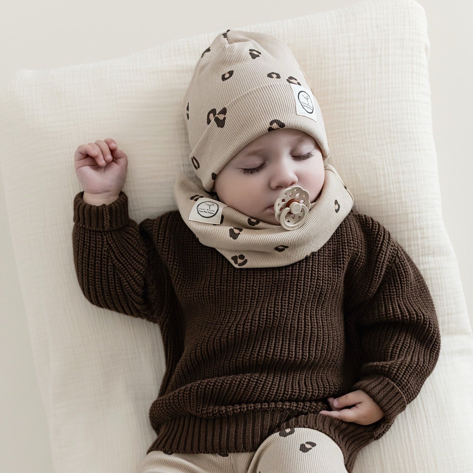 Organic Rib Beanie - Leo