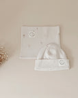 Organic Rib Beanie - Wildflowers