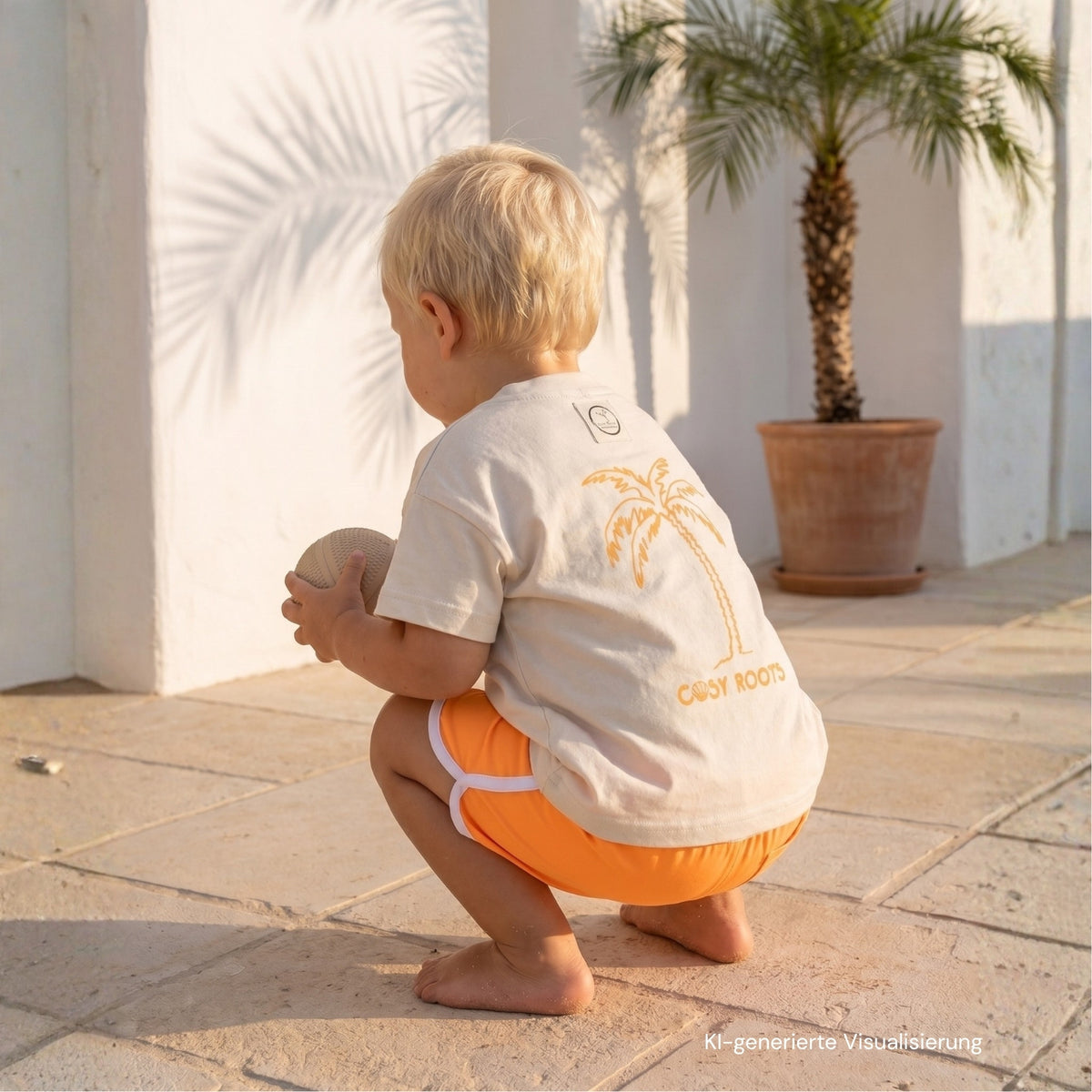 GOTS Organic Oversize Shirt - Cosy Sunshine Club