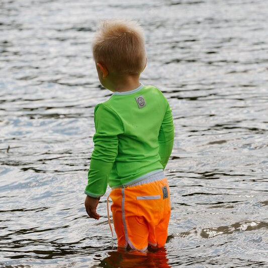 Sustainable Swimshort - Bright Orange