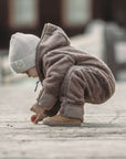 Organic Teddy Overall - Mocha - SALE