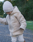 Organic Teddy Jacket - Cream - SALE