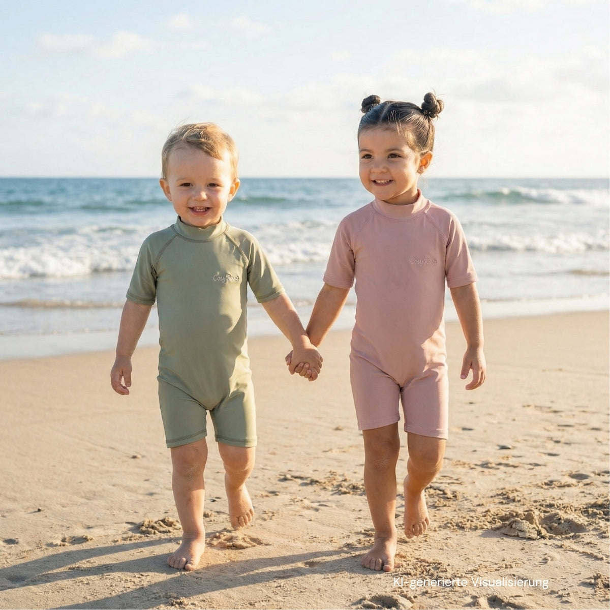 UV Romper - Dusty Rose (UV STANDARD 801)