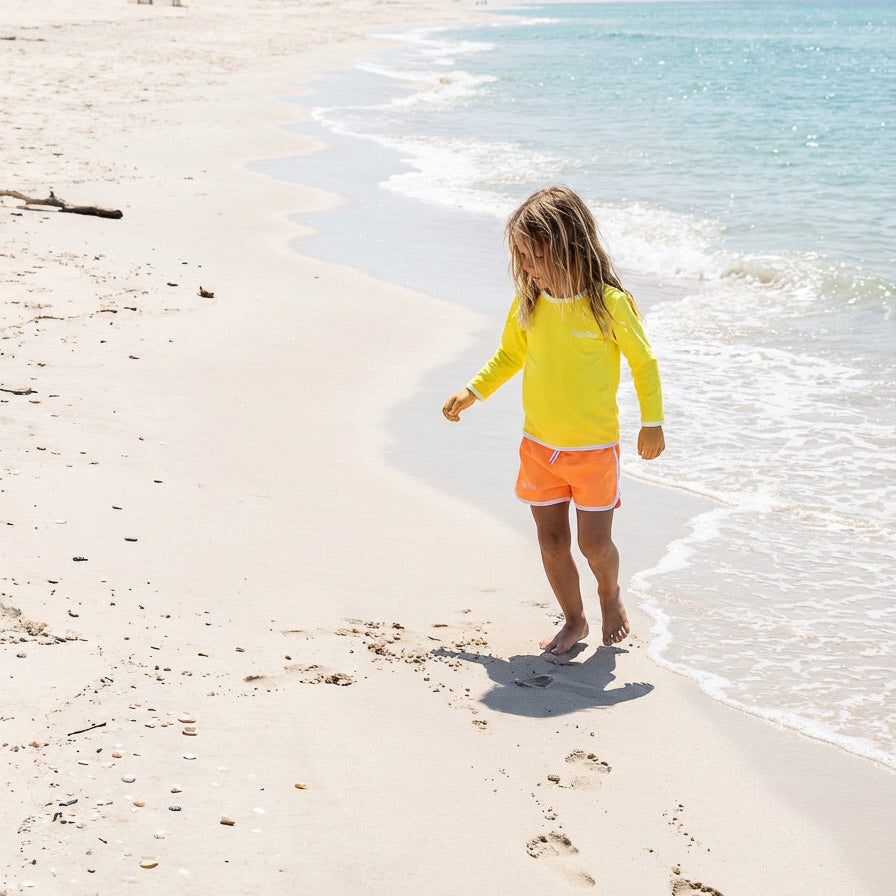 Sustainable UV Shirt - Bright Yellow (UV STANDARD 801)
