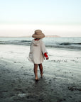 Organic UV Poncho - Sand - UPF50+