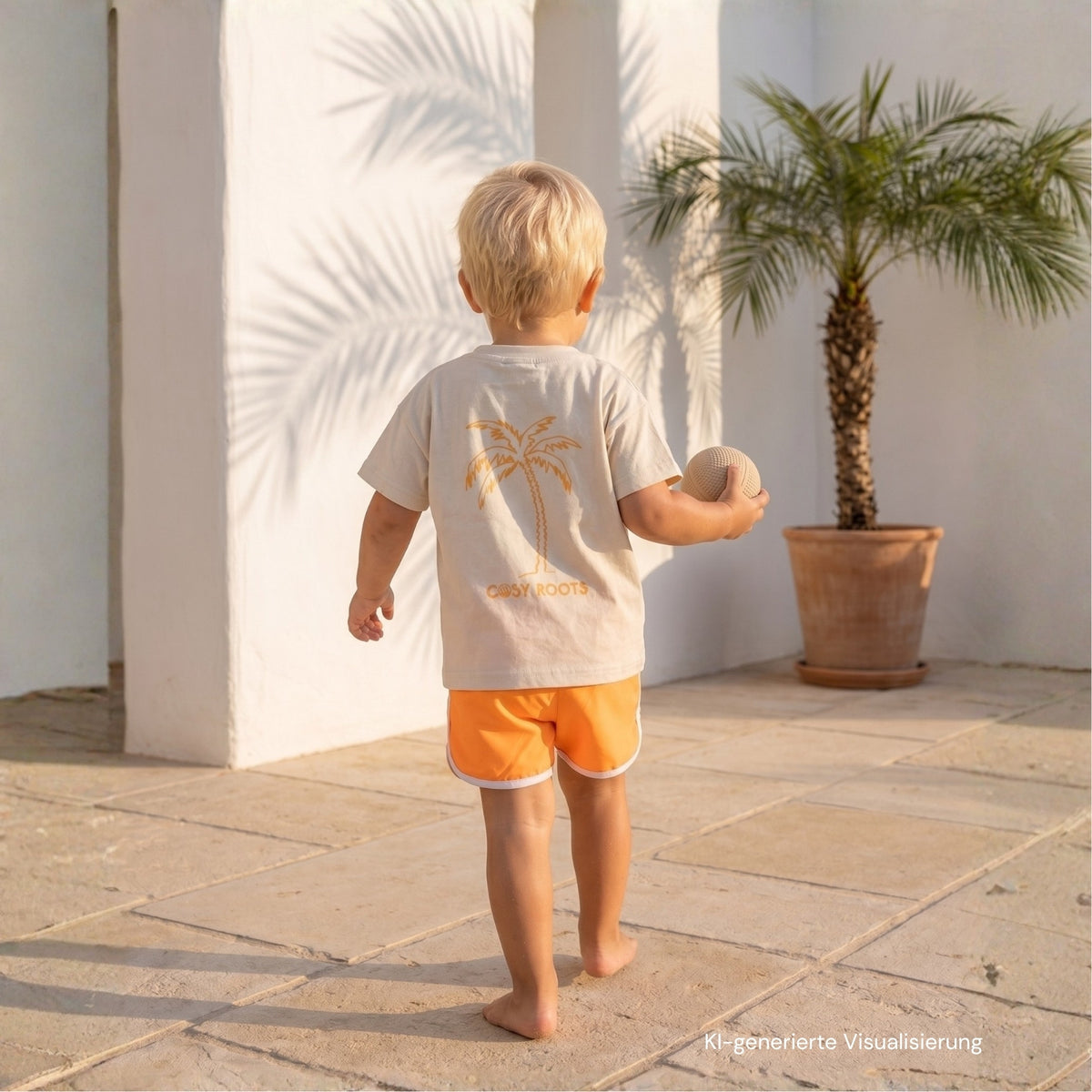 GOTS Organic Oversize Shirt - Cosy Sunshine Club
