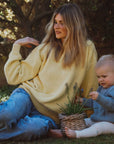 Organic MUM Knit Pulli - Lemon Tonic - Limited Edition!