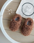 Vegan Shoes - Cosy Roots - Teddy Shoes - Chocolate