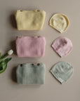 Organic Oversize Knit Pulli - Candy Pink