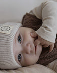 Organic Teddy Vest - Mocha - SALE
